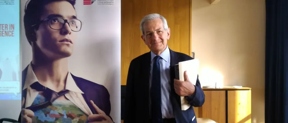 Intelligence, Luciano Violante al Master di Intelligence dell'Università della Calabria