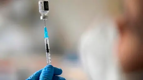 epa08951629 Volunteers prepare vaccinations against Covid-19 in a room in the vaccination center in the dm Arena in Karlsruhe, Germany, 20 January 2021. Due to the COVID 19 pandemic caused by the SARS CoV-2 coronavirus, vaccination centers were established throughout Germany for mass vaccination against the coronavirus. Soldiers of the German army are helping out in various vaccination centers in the logistical areas. EPA/RONALD WITTEK , EPA