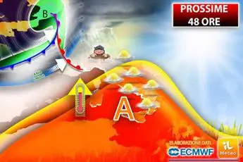 Caldo anomalo e pioggia nel weekend 6-7 febbraio
