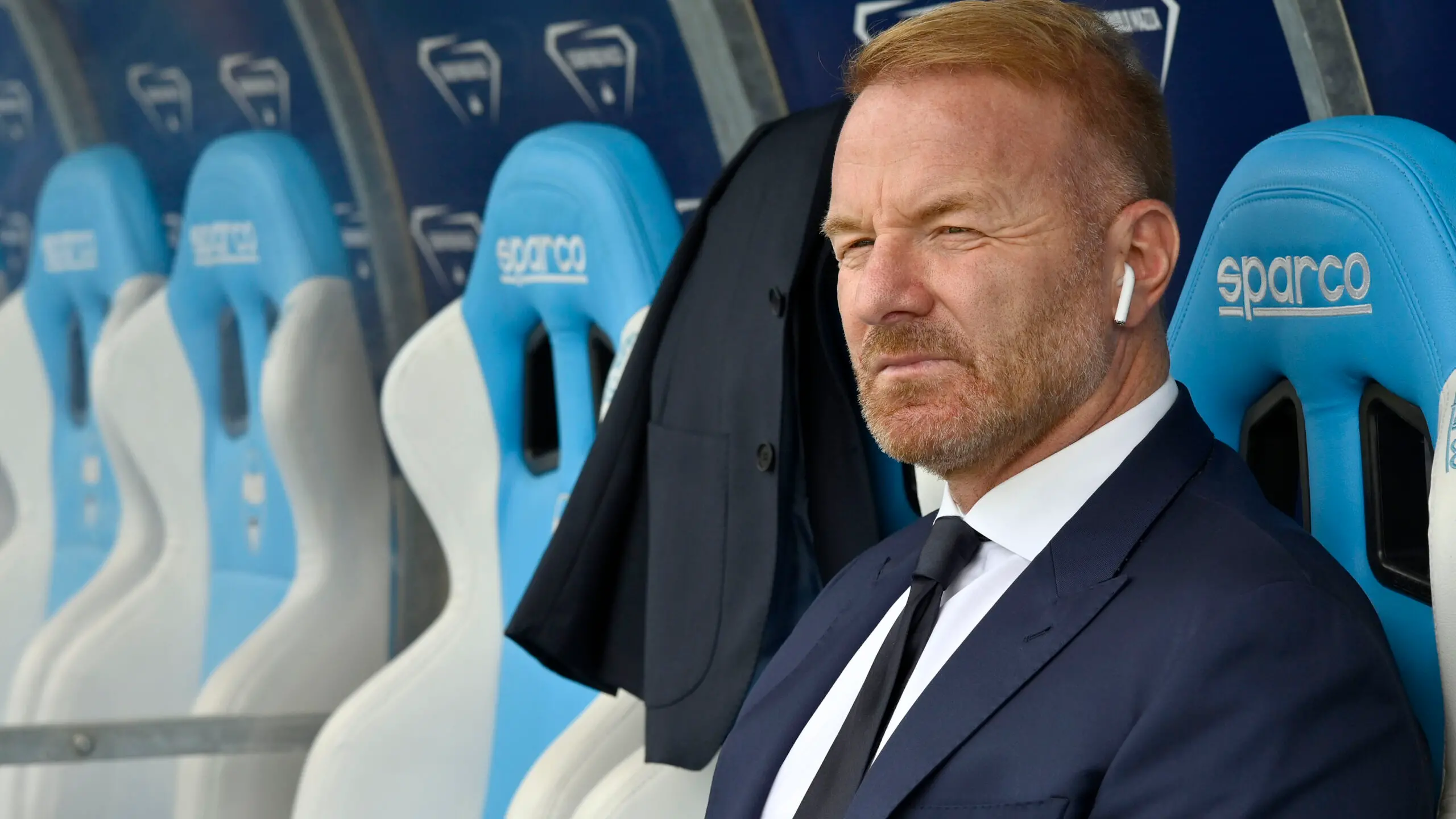FERRARA, ITALY - SEPTEMBER 15: SS Lazio Manager Igli Tare during the Serie A match between SPAL and SS Lazio at Stadio Paolo Mazza on September 15, 2019 in Ferrara, Italy. (Photo by Marco Rosi/Getty Images) , Getty Images