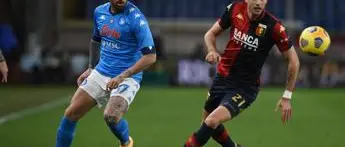 Genoa-Napoli 2-1, doppio Pandev stende gli azzurri