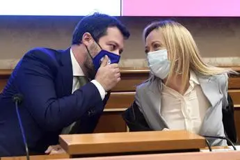 Governo Draghi, Salvini: \"Meloni non deve isolarsi, serve responsabilità\"