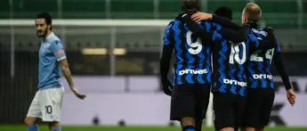 Inter-Lazio 3-1, nerazzurri in testa e Milan superato