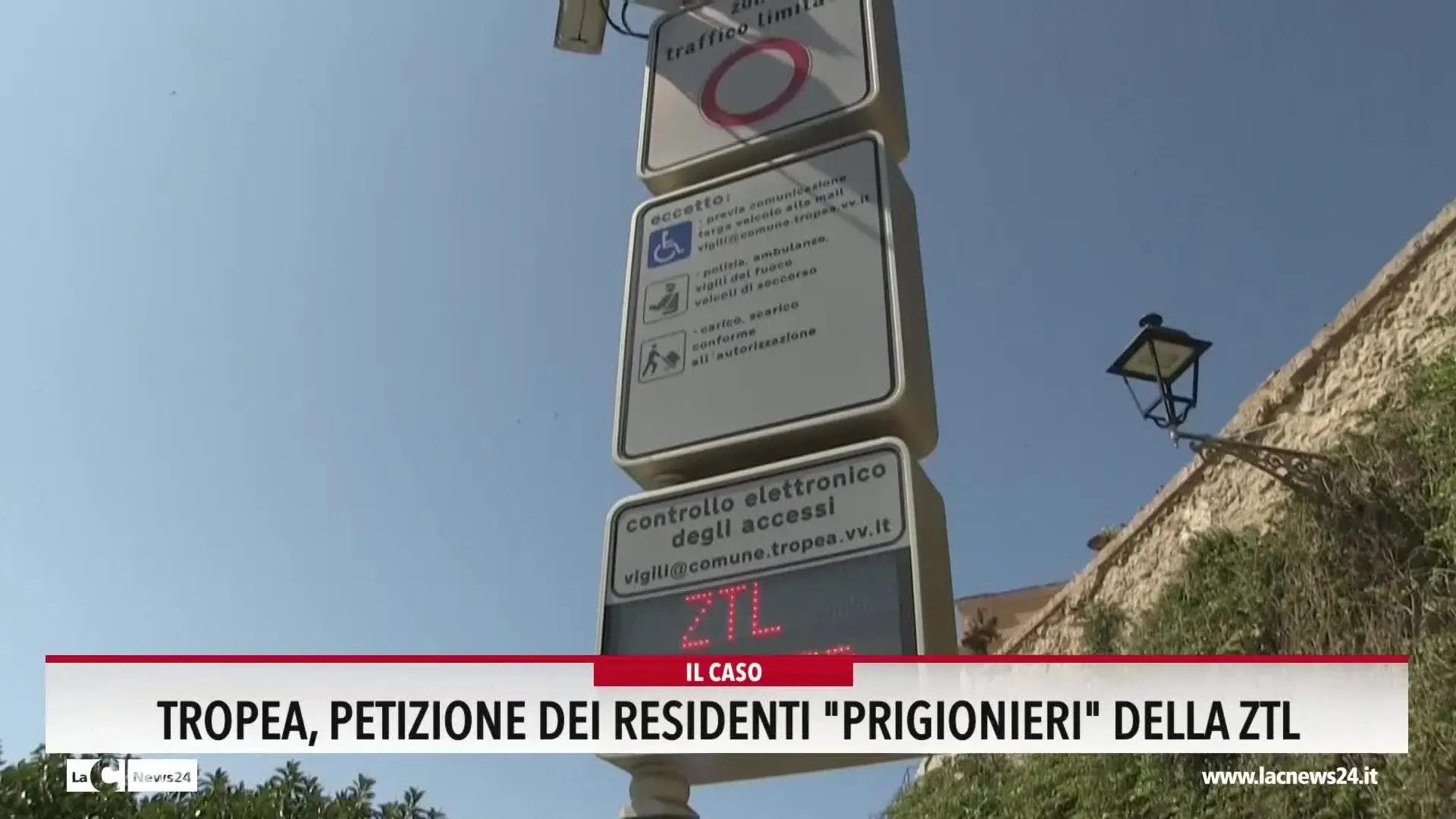 Tropea, petizione dei residenti prigionieri della Ztl