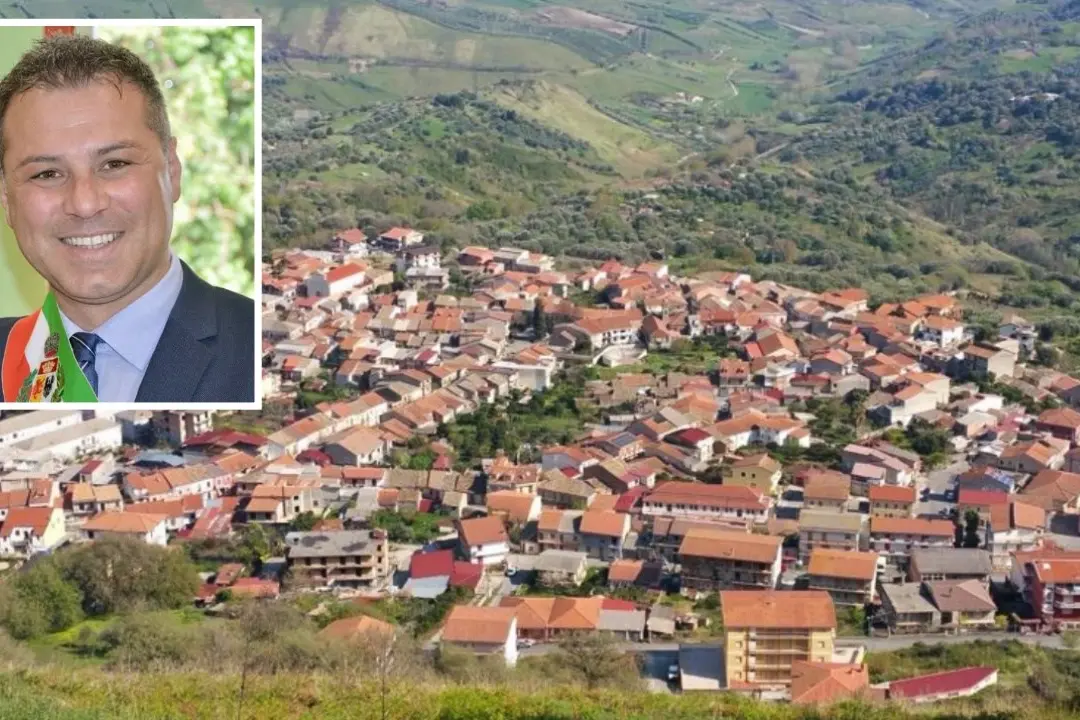 <p>Una veduta su Stefanaconi e nel riquadro l&#39;ex sindaco Solano</p>\\n