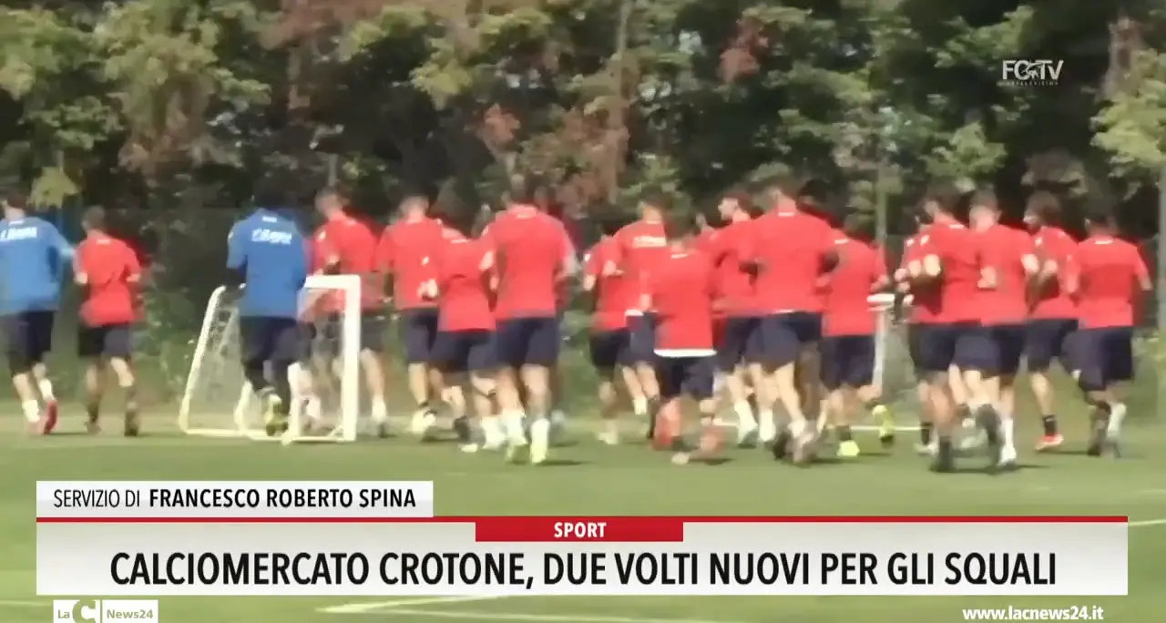 Calciomercato Crotone, due volti nuovi per gli squali