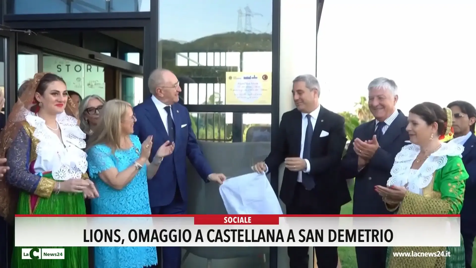 Lions, omaggio a Castellana a San Demetrio