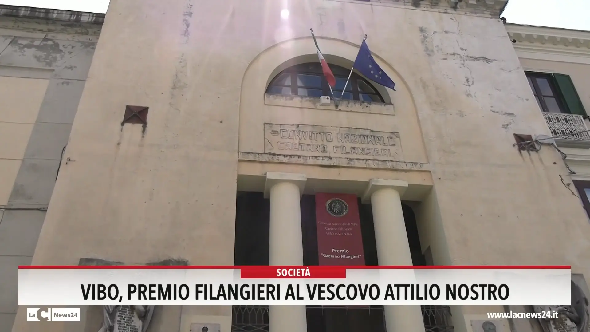 Vibo, premio Filangieri al vescovo Attilio Nostro