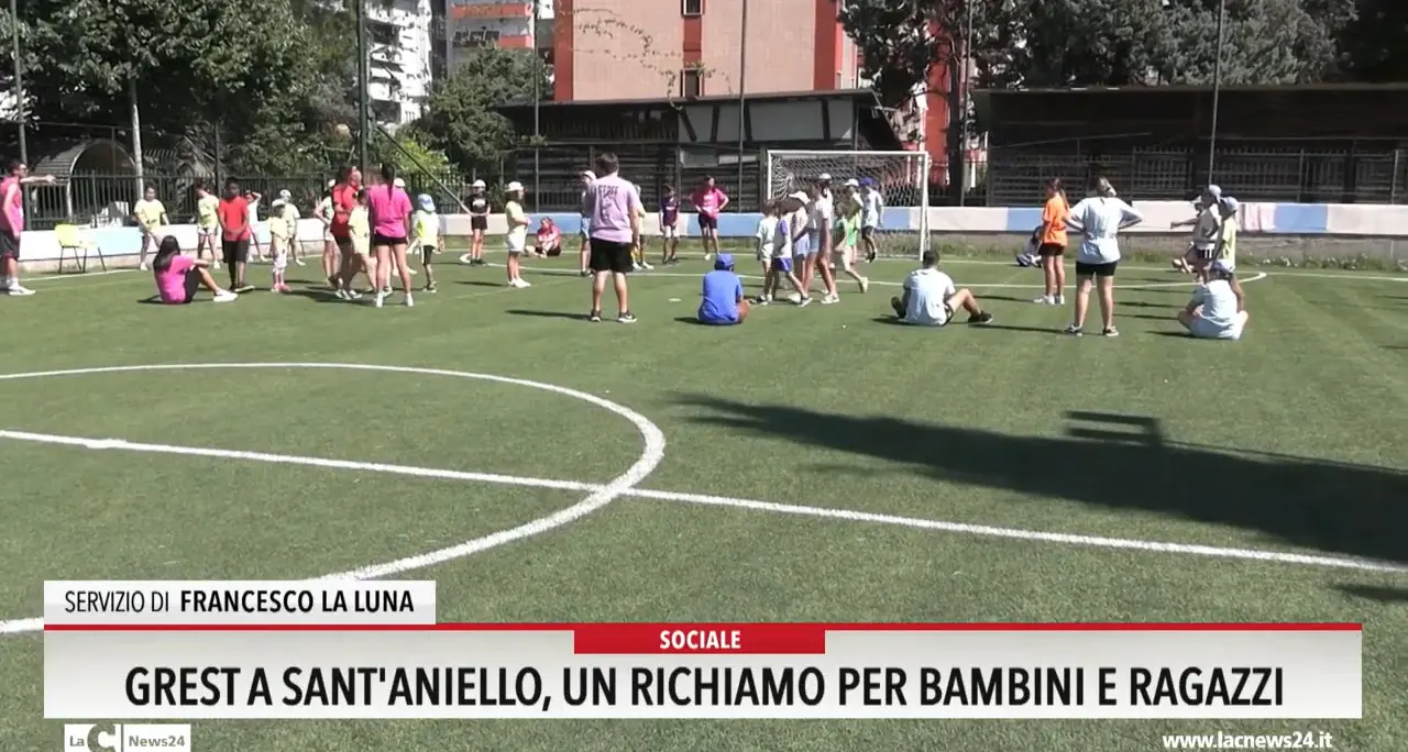 Grest, a Sant'Aniello un richiamo per bambini e ragazzi