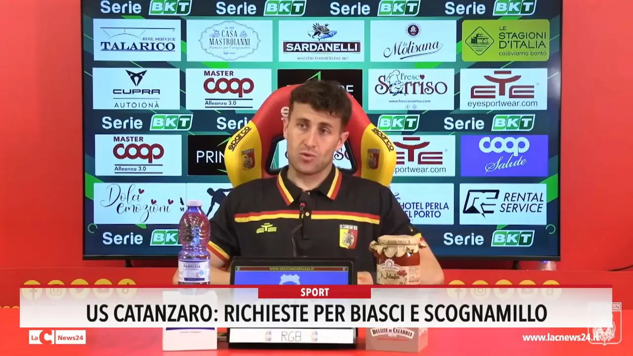 Us Catanzaro: richieste per Biasci e Scognamillo