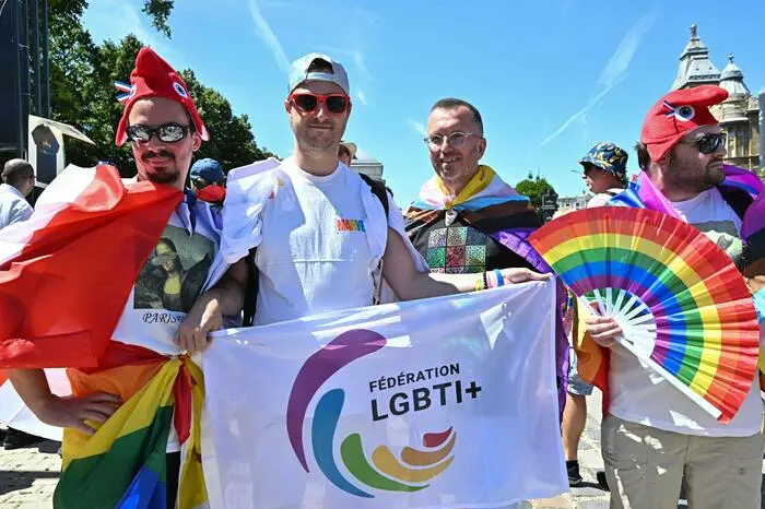 <p>Pride di Budapest (Ansa)&nbsp;</p>\\n , AFP