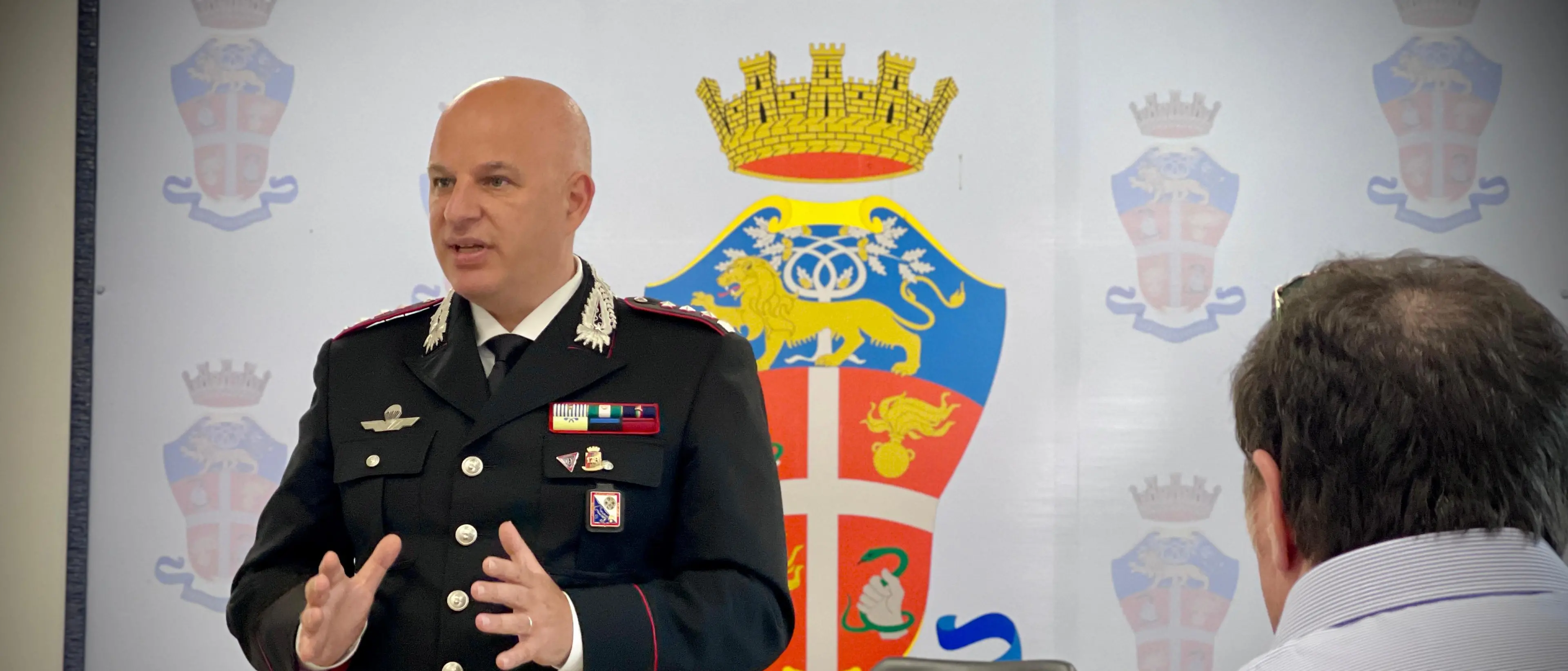 Vibo, il comandante dei carabinieri promosso al ministero della Difesa: «Contro la mafia serve il coraggio della ribellione»
