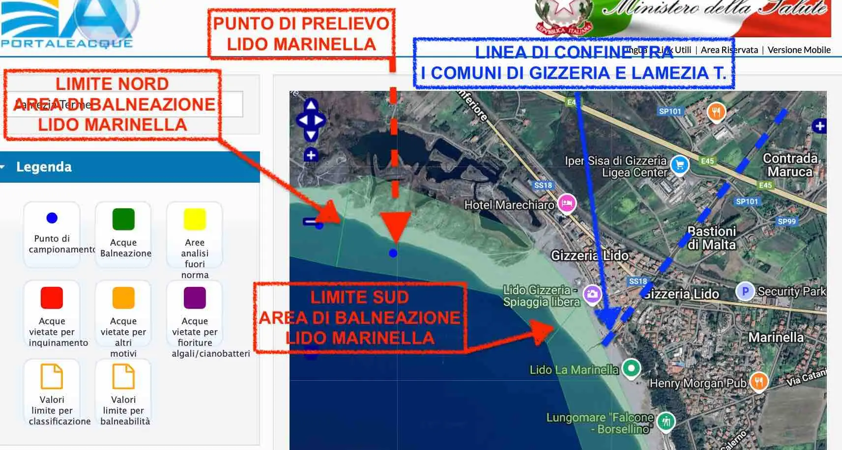«Mare inquinato a Gizzeria, ma il divieto di balneazione scatta a Lamezia»: la denuncia del geologo Mario Pileggi\n
