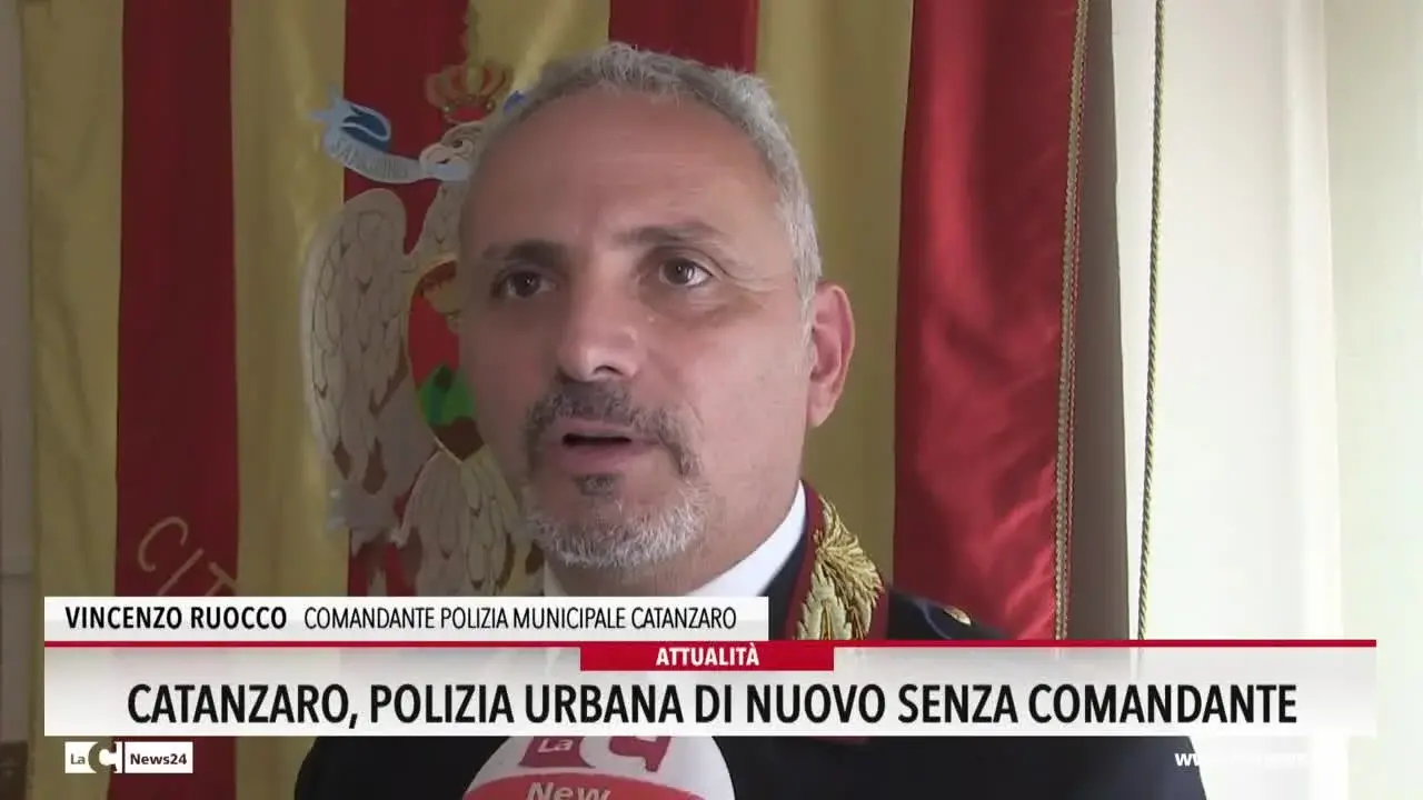 Catanzaro, polizia urbana di nuovo senza comandante