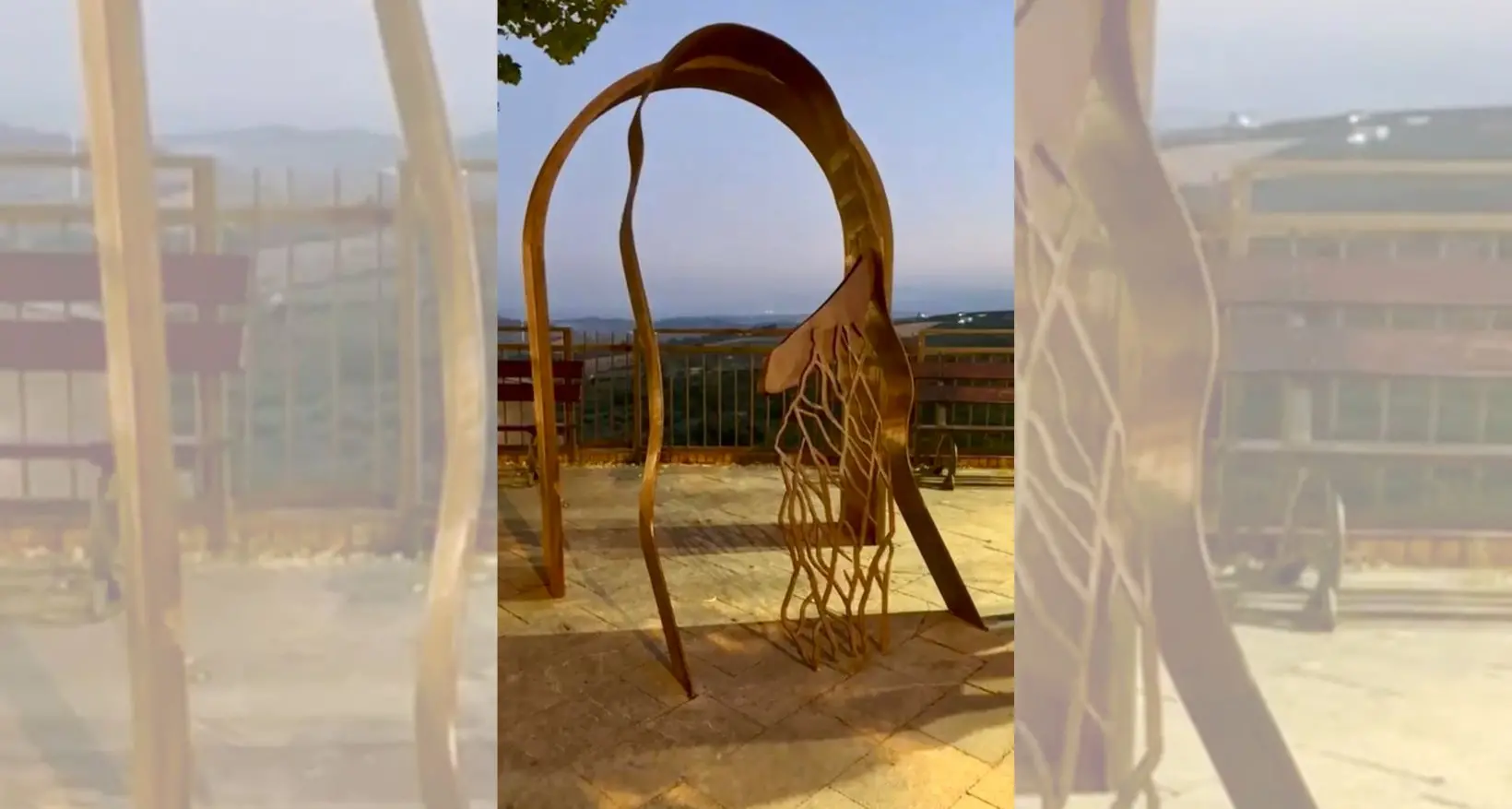 Simeri Crichi scelta per il progetto nazionale “Una boccata d’arte”: in piazza l’opera della\u00A0spagnola Anna Ill\n