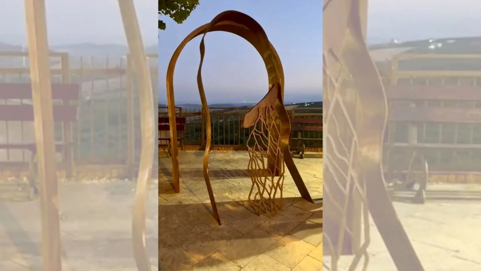 Simeri Crichi scelta per il progetto nazionale “Una boccata d’arte”: in piazza l’opera della\u00A0spagnola Anna Ill\n