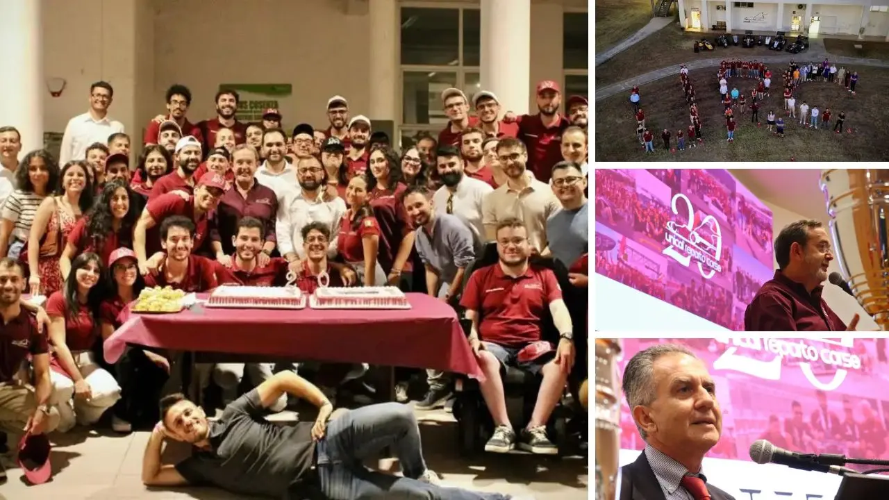 Unical, il Reparto Corse compie 20 anni tra\u00A0ricordi, sfide e grandi traguardi internazionali\n