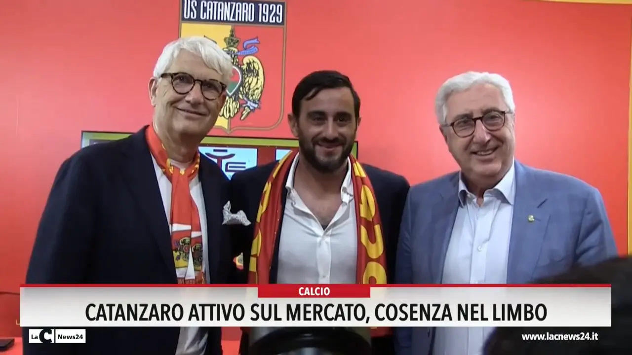 Catanzaro attivo sul mercato, Cosenza nel limbo