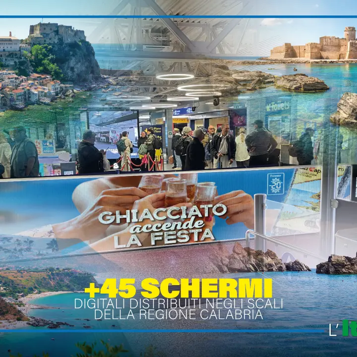 LaCalabriaVisione nuova finestra sul mondo: con LaC la regione si racconta anche negli aeroporti\n
