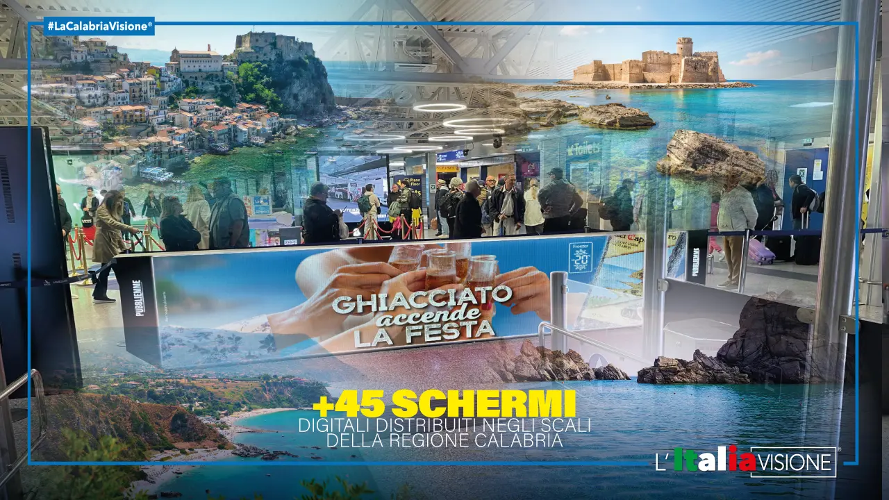 LaCalabriaVisione nuova finestra sul mondo: con LaC la regione si racconta anche negli aeroporti\n