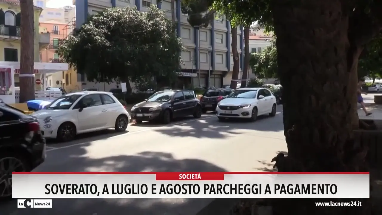 Soverato, a luglio parcheggi a pagamento