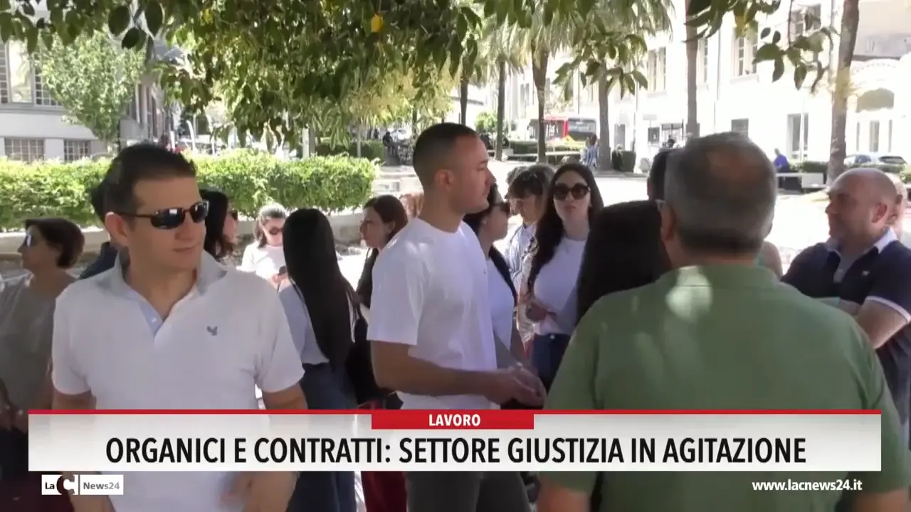 Organici e contratti: settore giustizia in agitazione