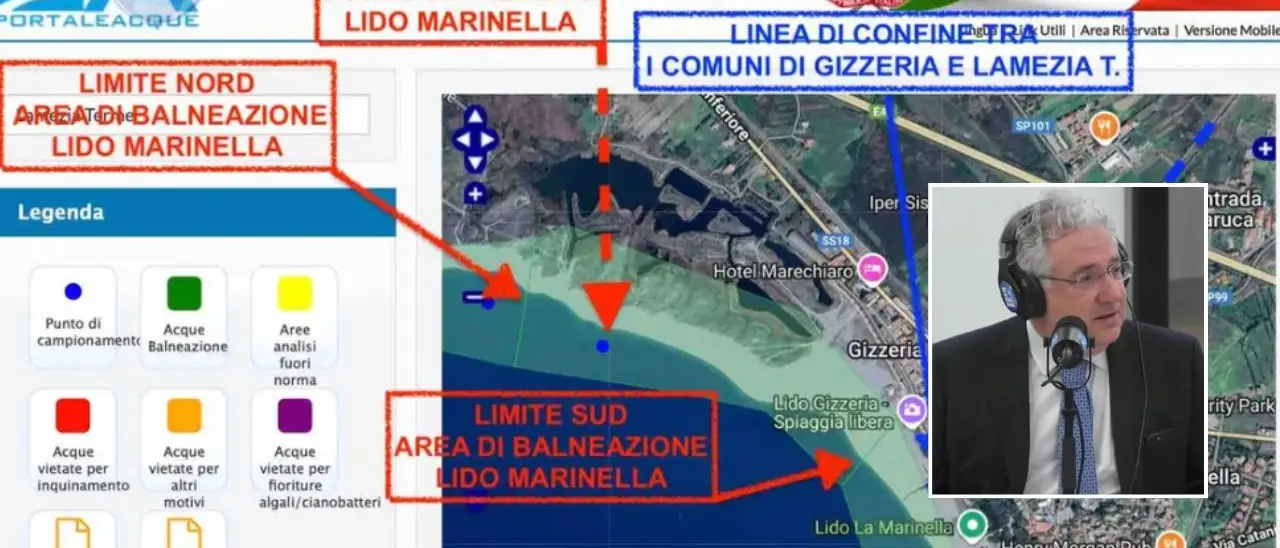Mare inquinato, Murone chiarisce il caso del Lido Marinella: «Divieto di balneazione solo sul nostro tratto di costa»\n