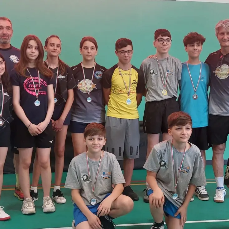 Tennis Tavolo, la meglio gioventù calabrese si sfida a Lattarico: risultati incoraggianti per l’intero movimento\n
