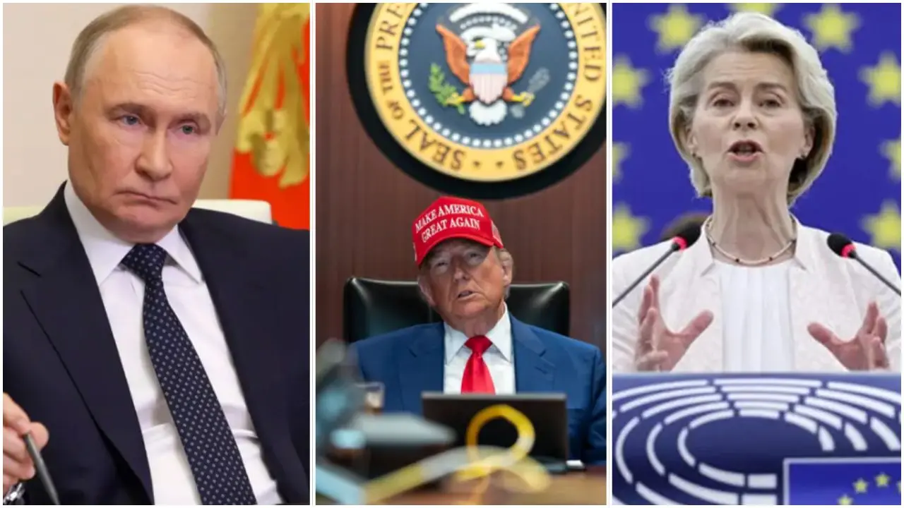 Nuovi giochi di potere tra Trump e Putin\u00A0mentre l’Europa\u00A0si riduce a protettorato degli Stati Uniti\n
