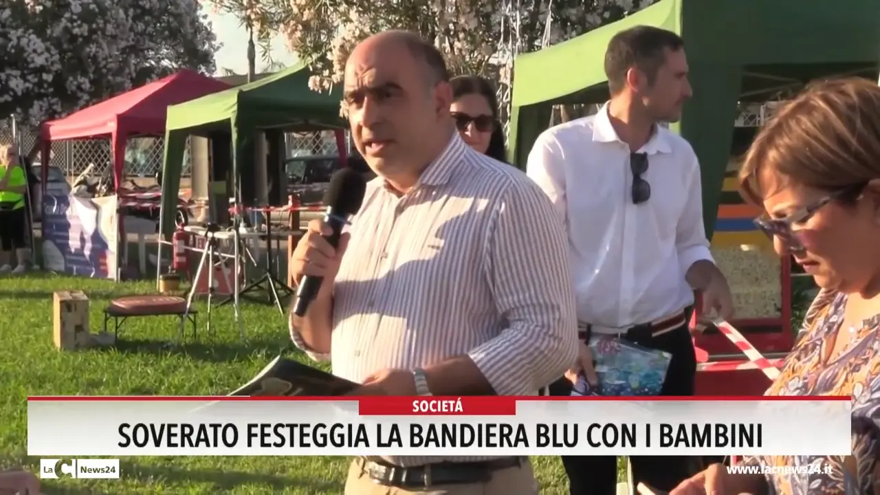 Soverato festeggia la Bandiera blu con i bambini