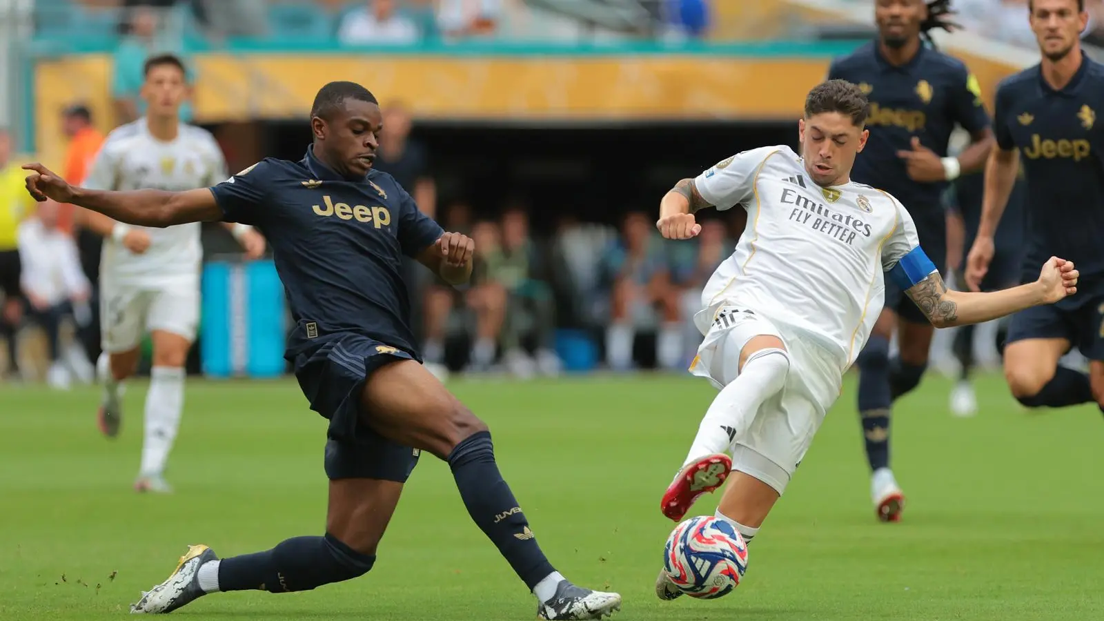 <p>Nulla da fare per la Juventus contro il Real (foto IPA)</p>\\n