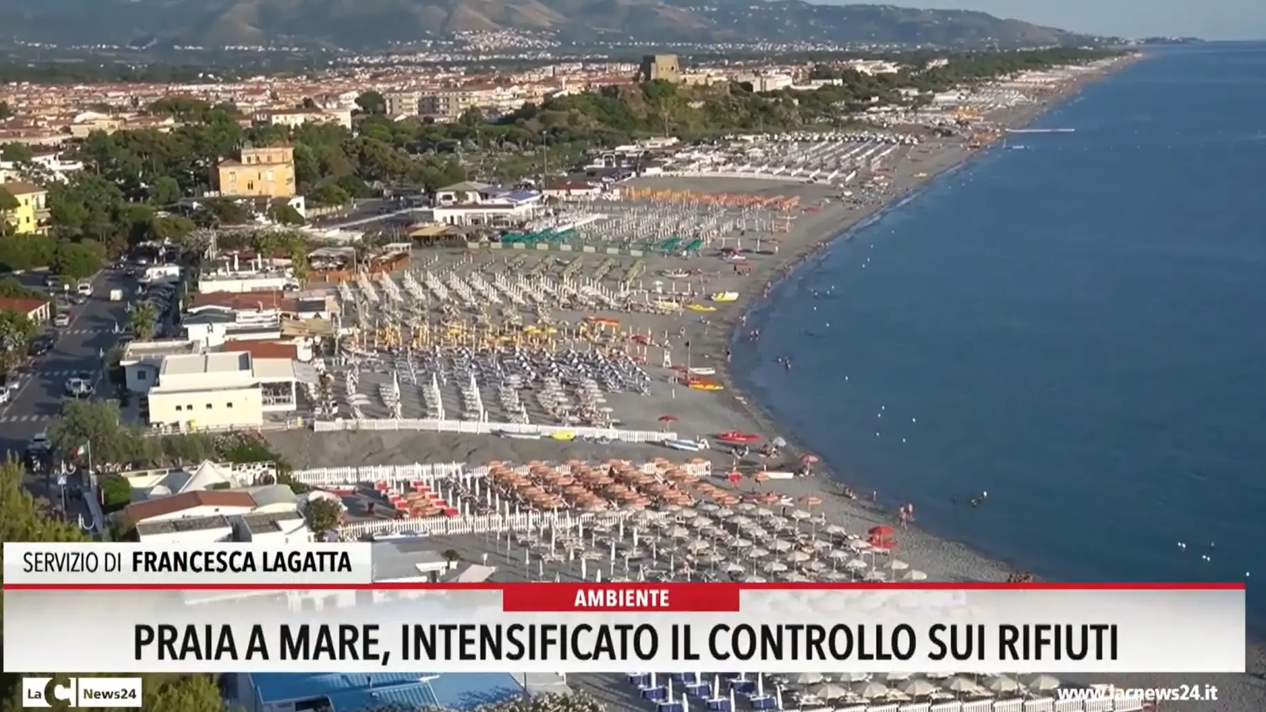 Praia a Mare, intensificati i controlli sui rifiuti
