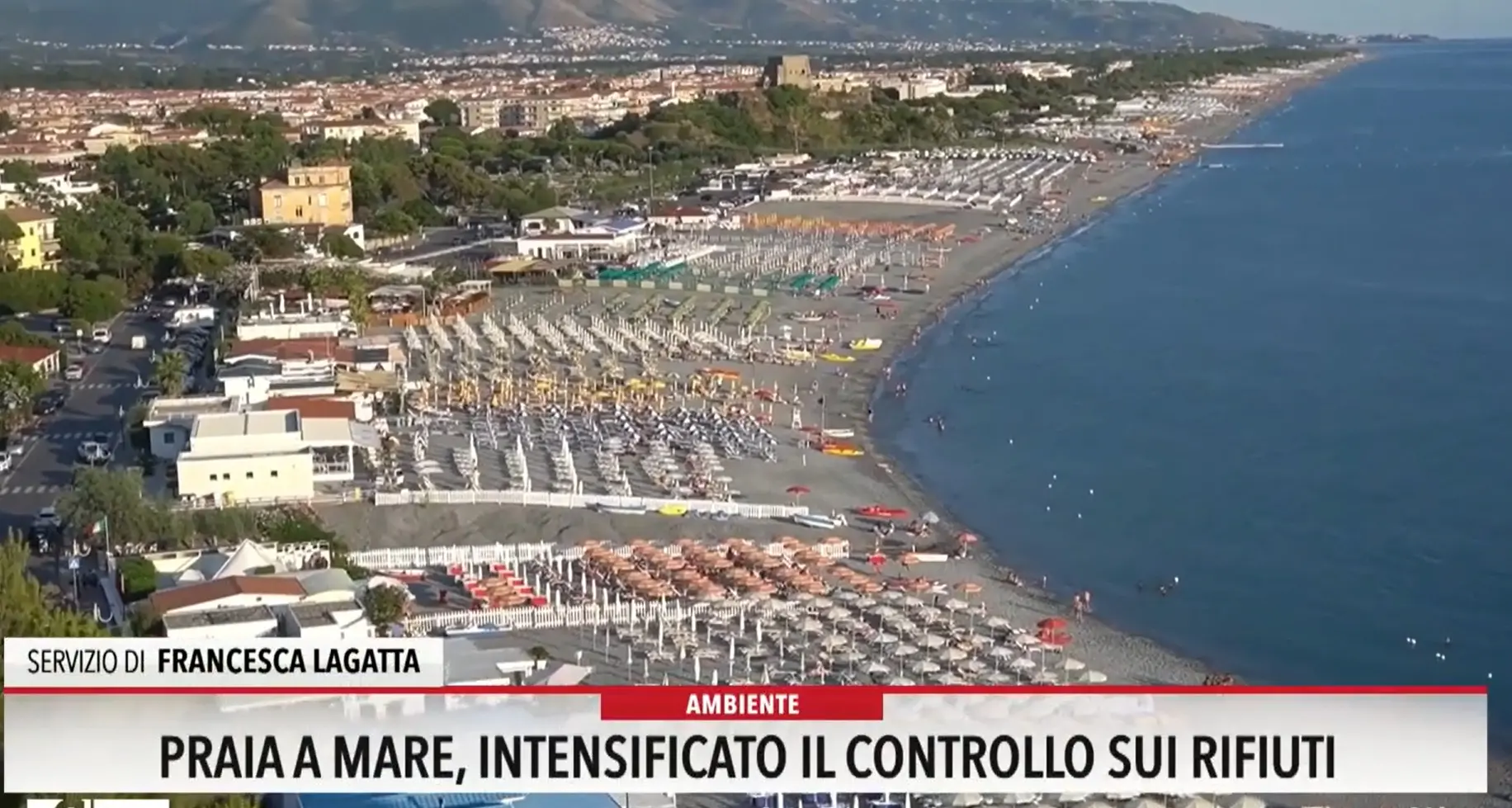 Praia a Mare, intensificati i controlli sui rifiuti