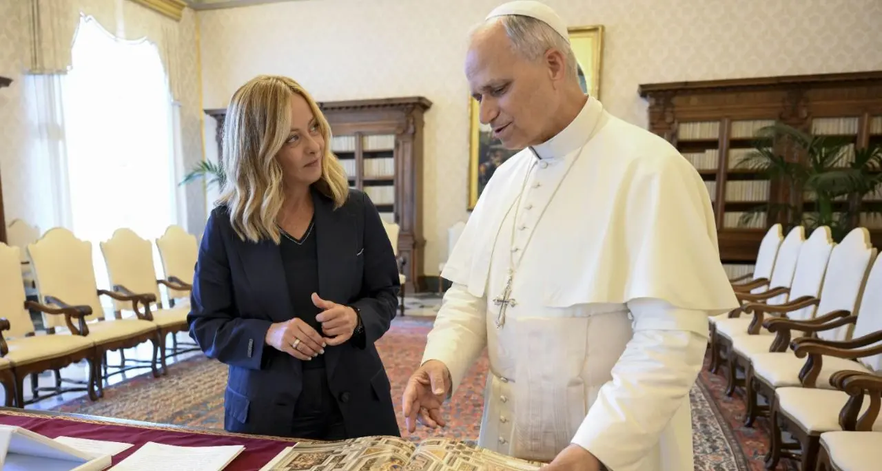 Leone XIV incontra la premier Meloni, Ucraina e Gaza al centro dell’incontro