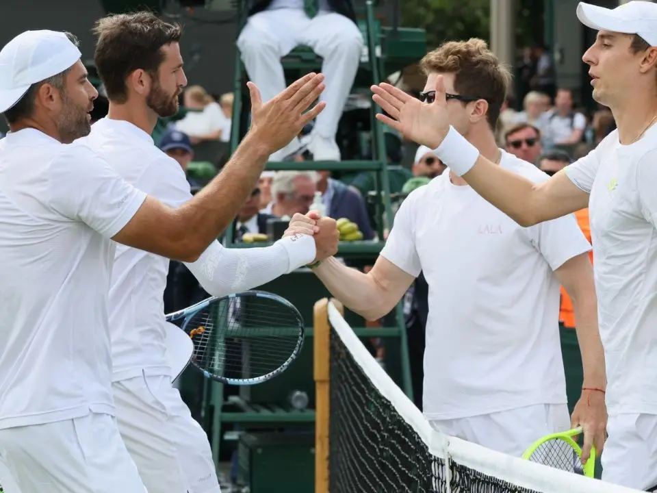 Tennis, esordio vincente per Bolelli-Vavassori in doppio a Wimbledon