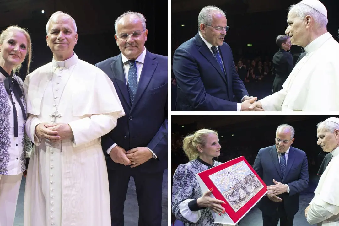 L\\'incontro di Michele Affidato con Leone XIV