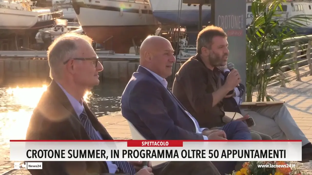 Crotone summer, in programma oltre 50 appuntamenti