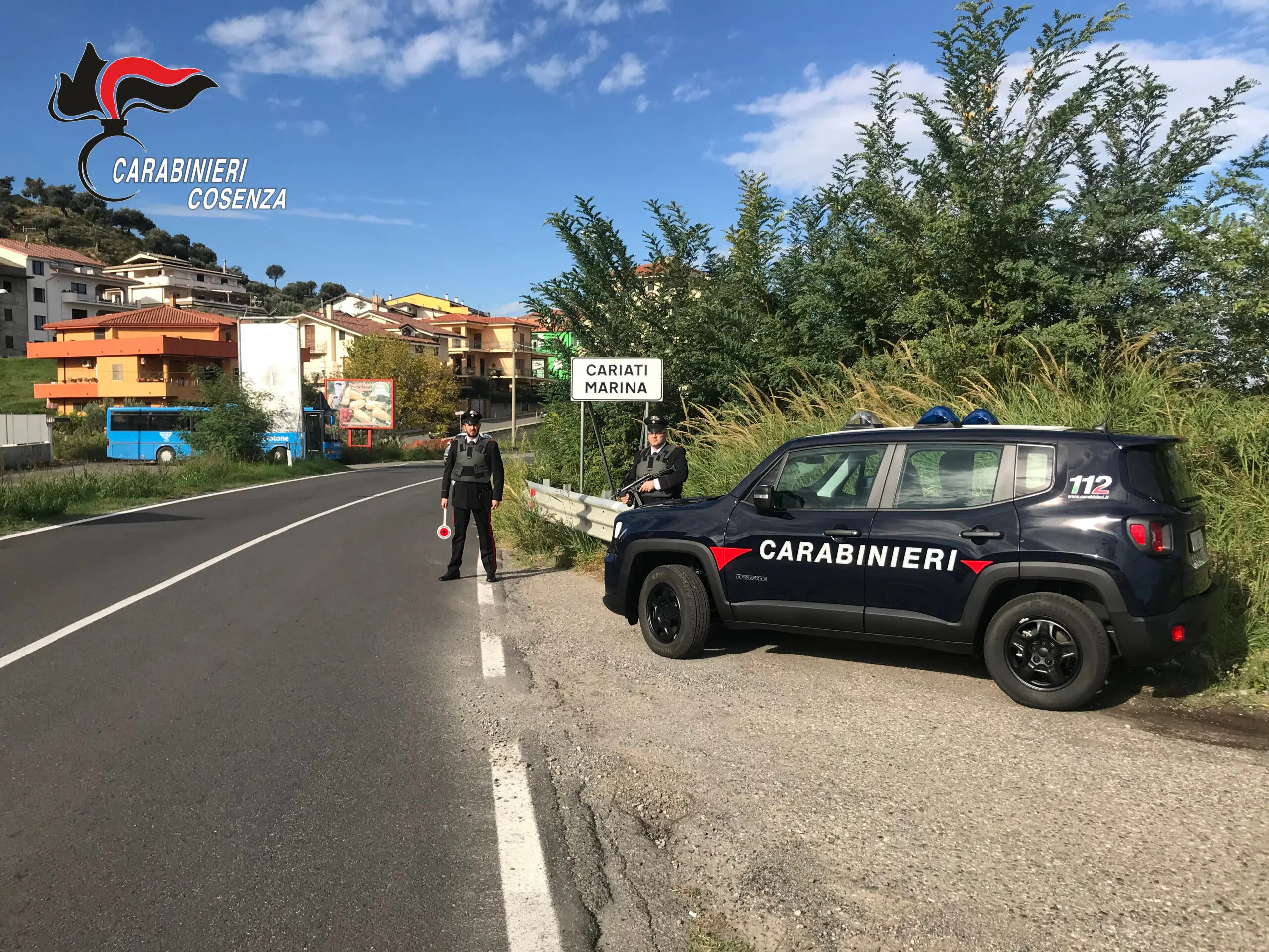 Cariati, beccato con 20 dosi di marijuana: arrestato