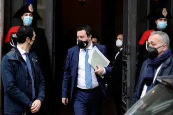 Governo, Salvini da Draghi: \"Chiusure mirate e ritorno alla vita\"