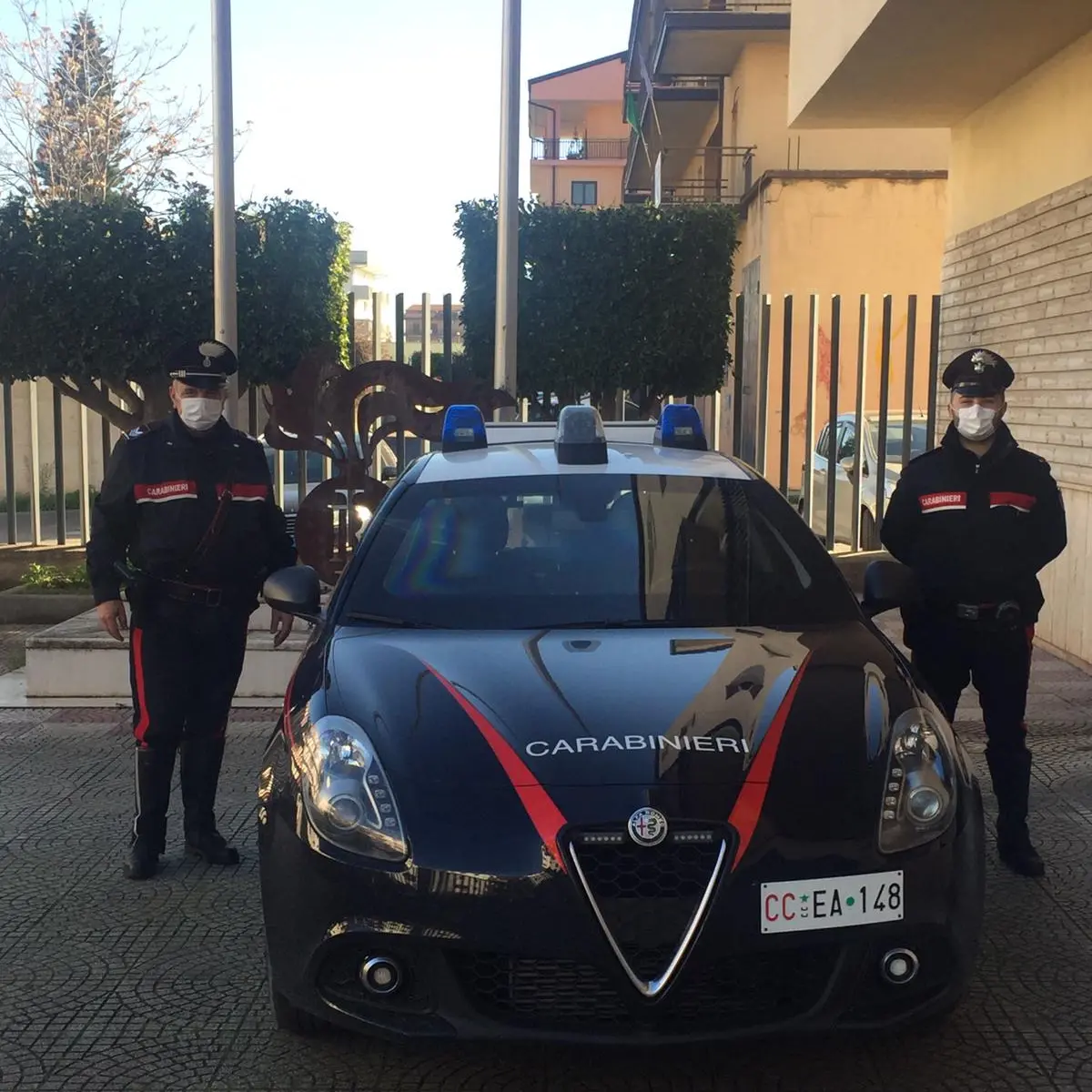 Corigliano, Carabinieri soccorrono neonata denutrita