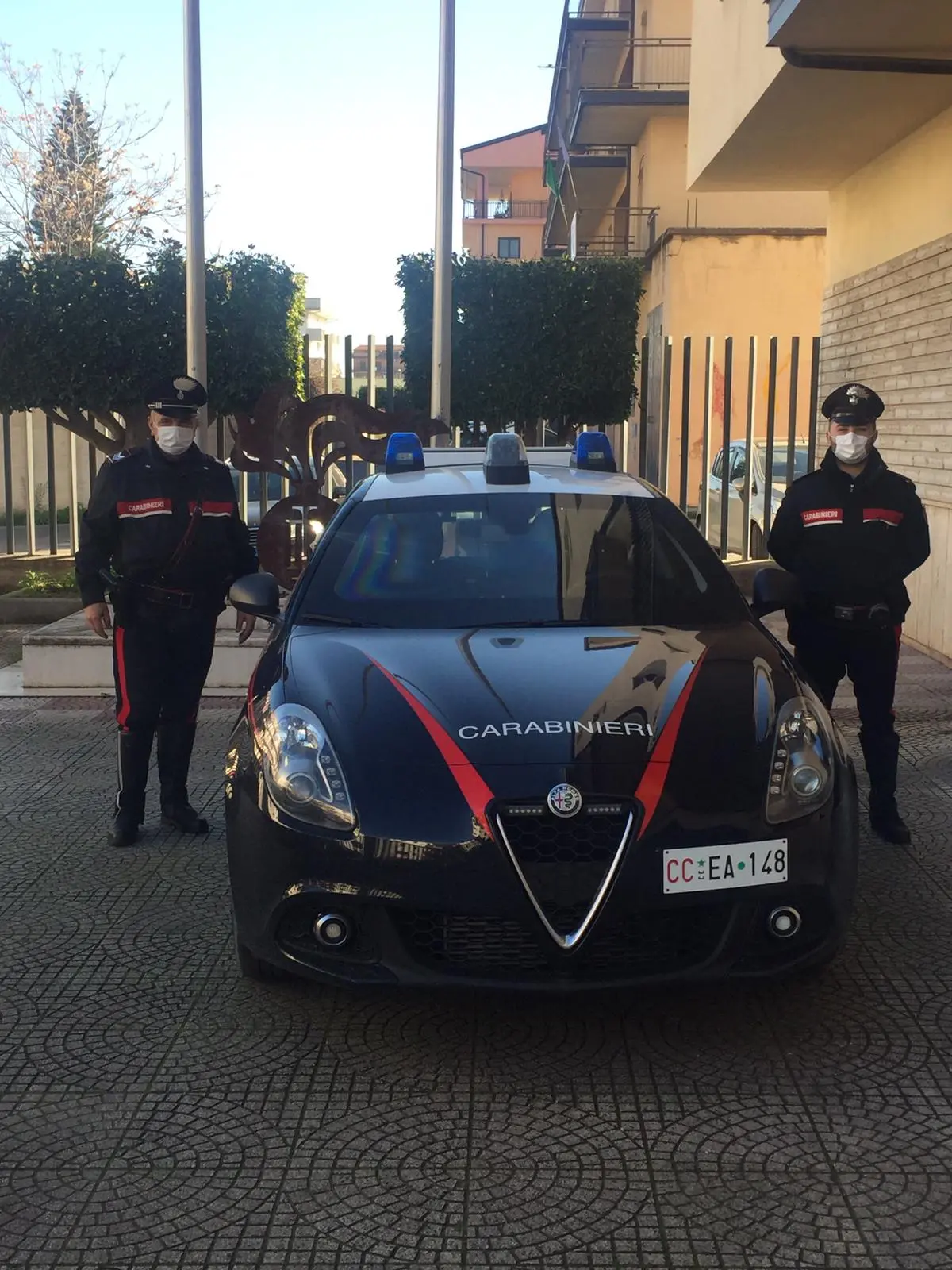Corigliano, Carabinieri soccorrono neonata denutrita