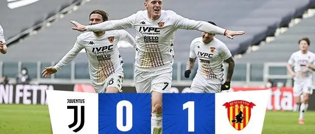 Serie A, clamoroso all'Allianz: il Benevento batte la Juve. Bene l'Atalanta