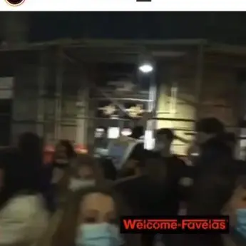 Covid: canti e balli nella Capitale a piazza Fiume alla vigilia di Lazio zona rossa, i video su Instagram