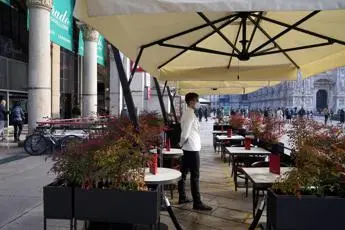 Zona gialla, ristoranti aperti e regole: tavoli e orario, le Faq