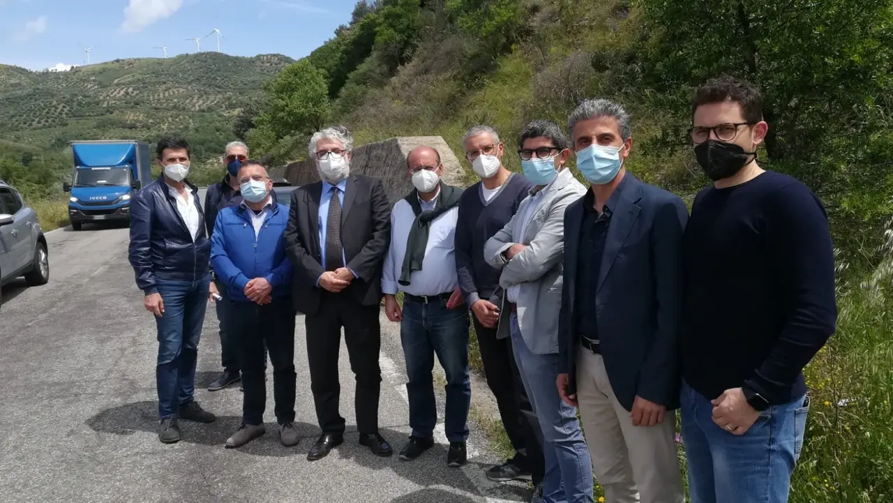 Consegnati i lavori della Sp 197 (Diga di Tarsia)