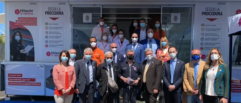 Vaccini dipendenti Hitachi, Spirlì: «Più sicurezza per il mondo del lavoro»