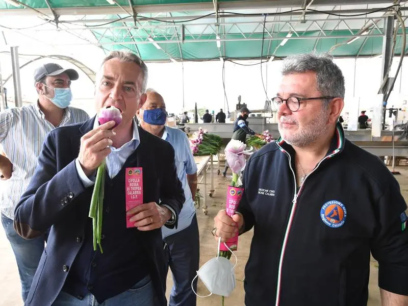 \"Cipolla tour\", Spirlì: «Prodotto simbolo della calabria»