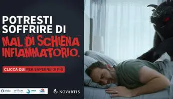 Al via campagna 'Mal di schiena da incubo'