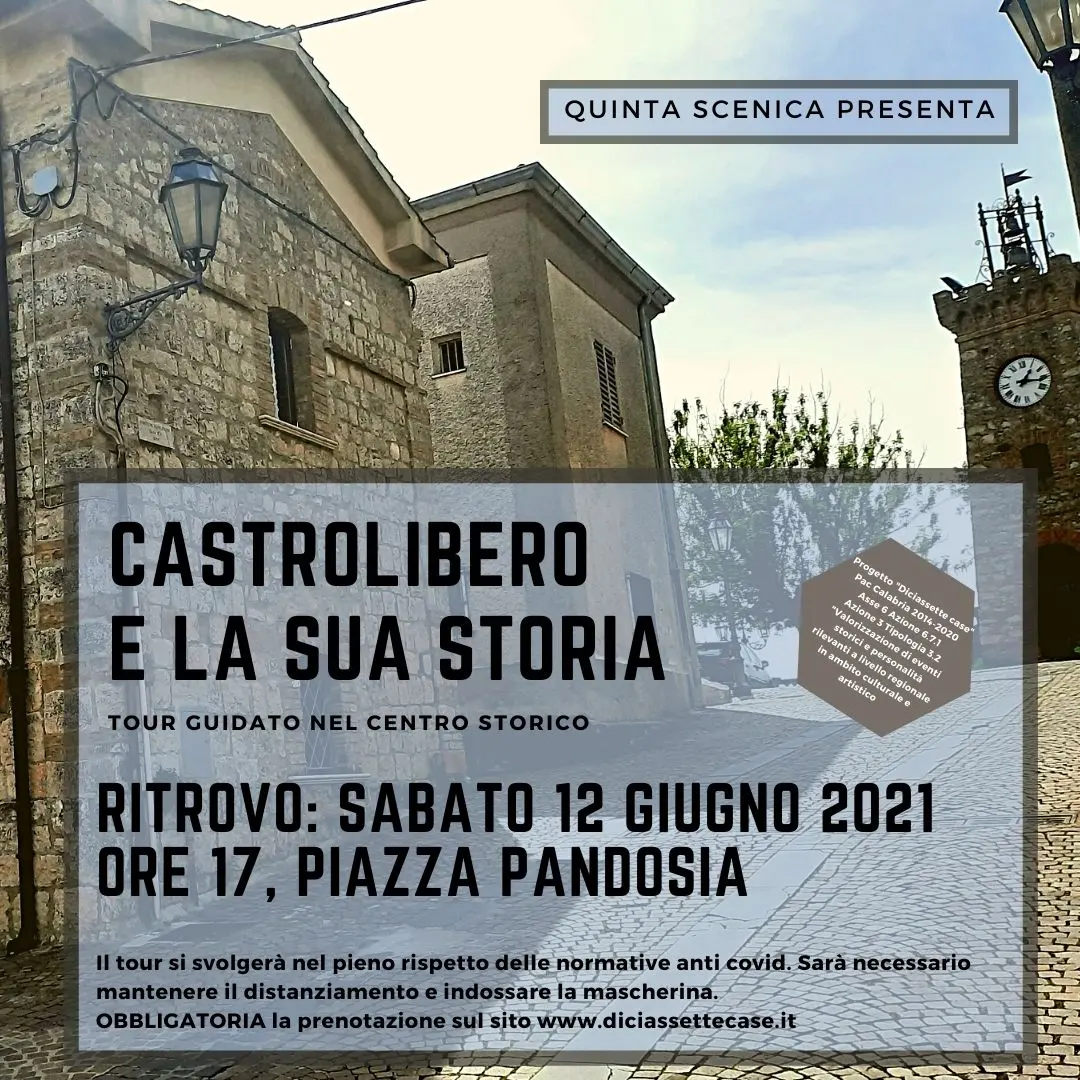 Progetto \"Diciassette case\" nel centro storico di Castrolibero