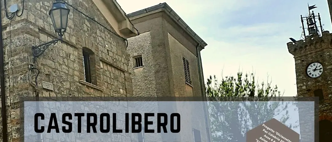 Progetto \"Diciassette case\" nel centro storico di Castrolibero